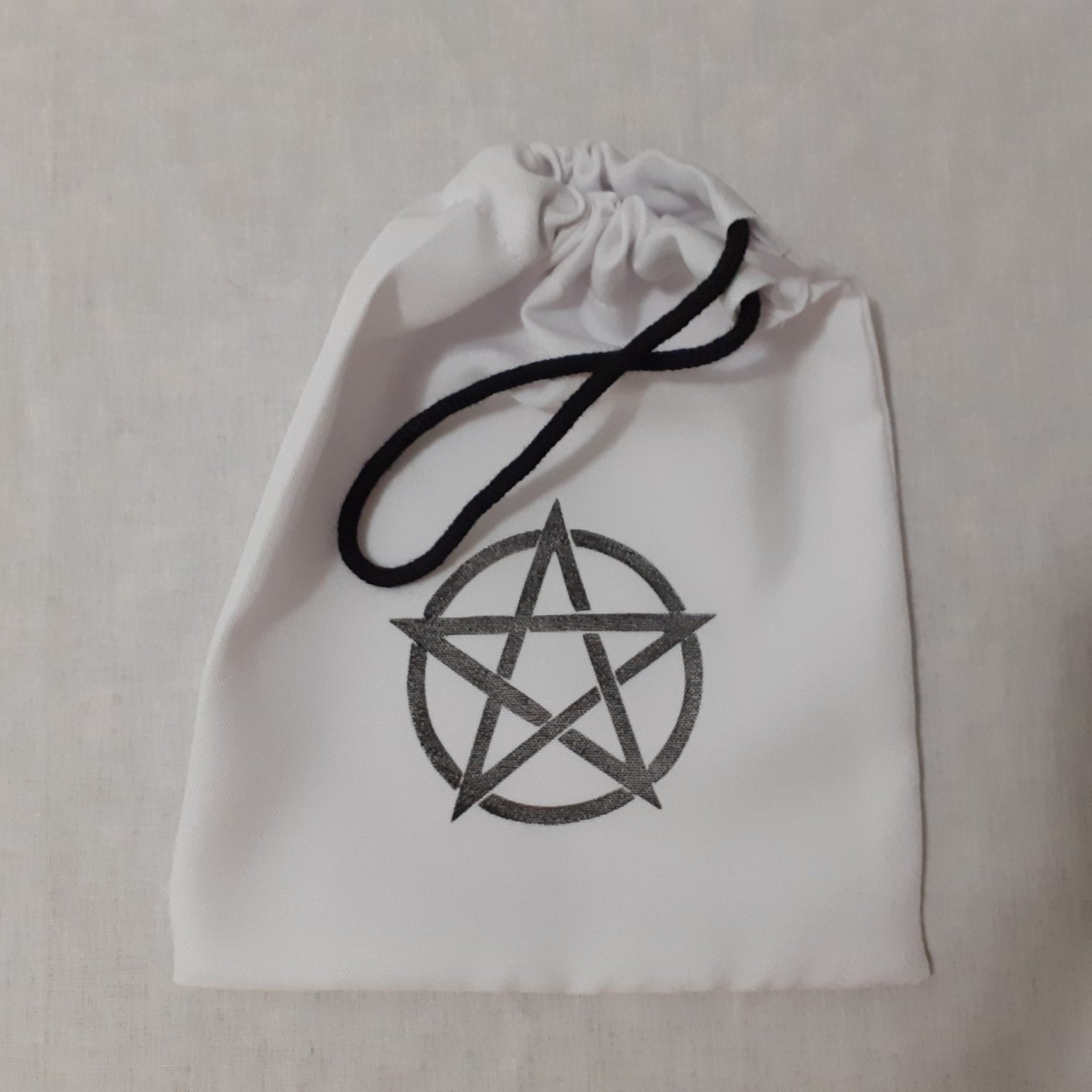 Estojo/saquinho Pentagrama Para Guardar Tarot E Oráculos