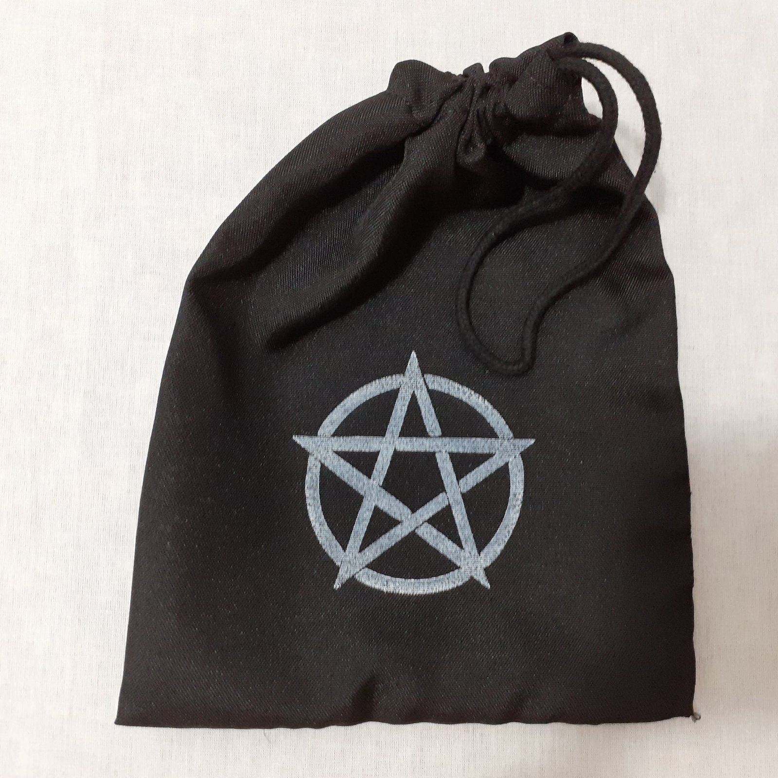Estojo/saquinho Pentagrama Para Guardar Tarot E Oráculos