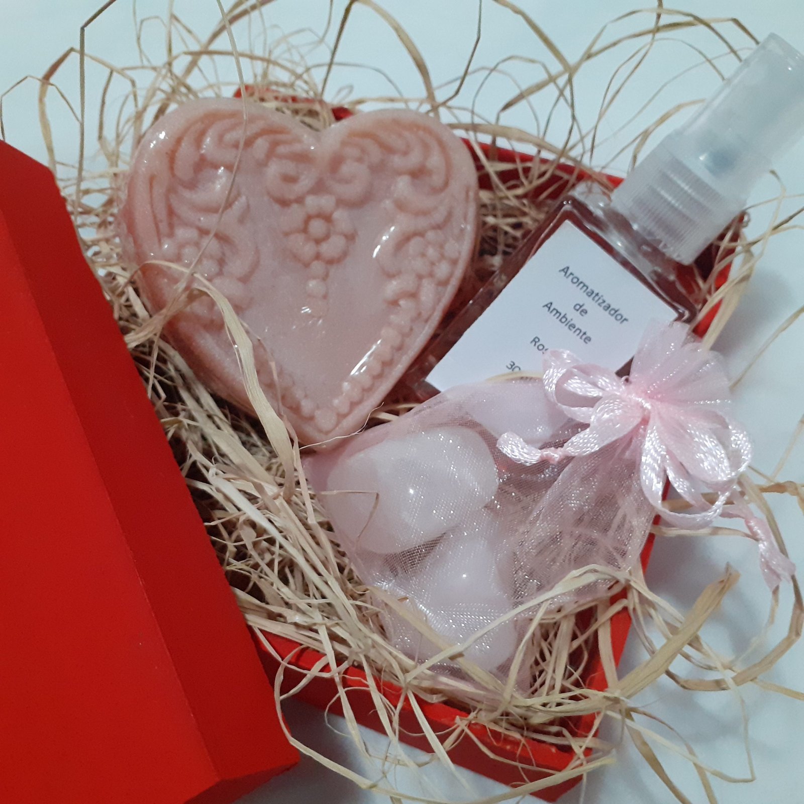 Kit Energético Amor/atratividade Com Cristais