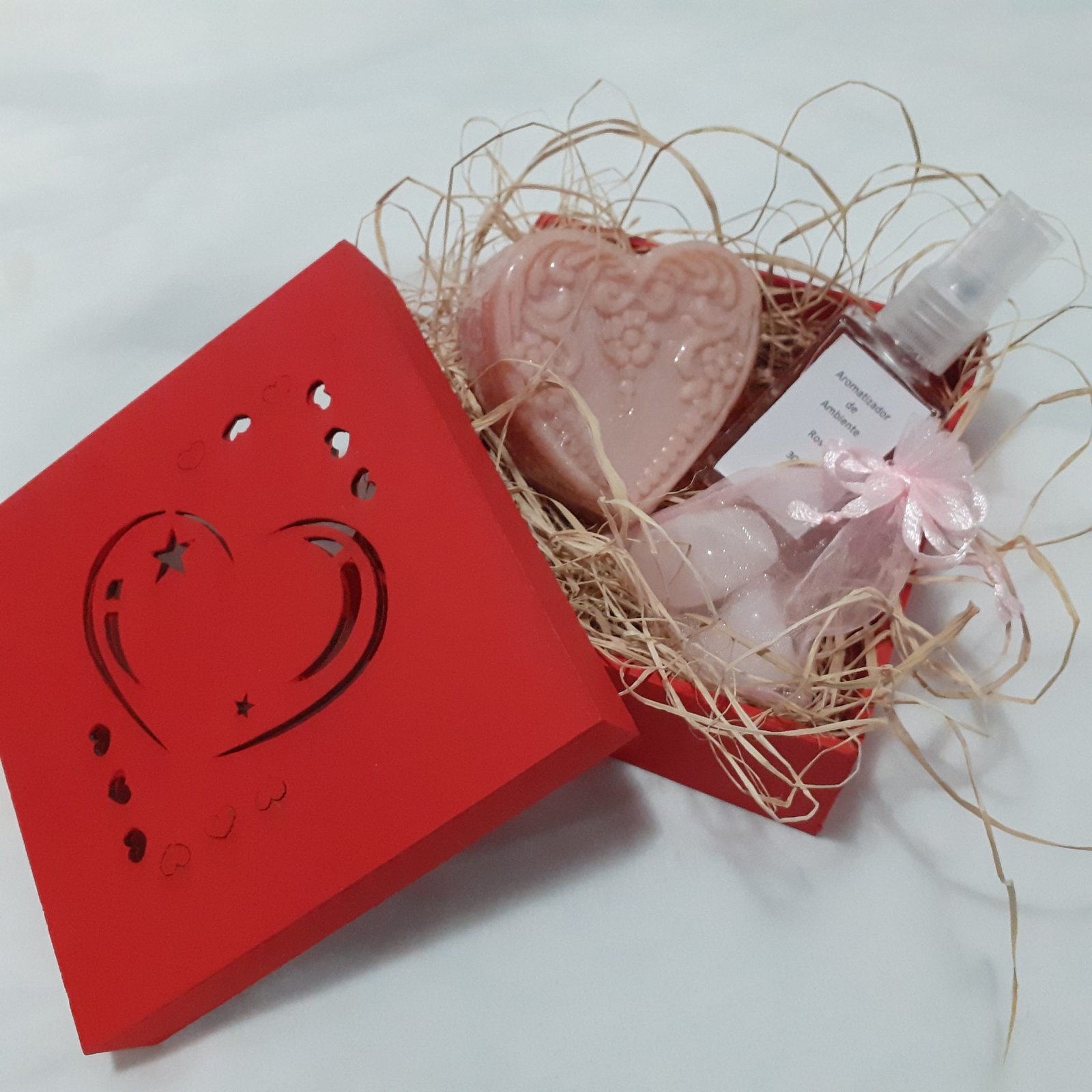 Kit Energético Amor/atratividade Com Cristais