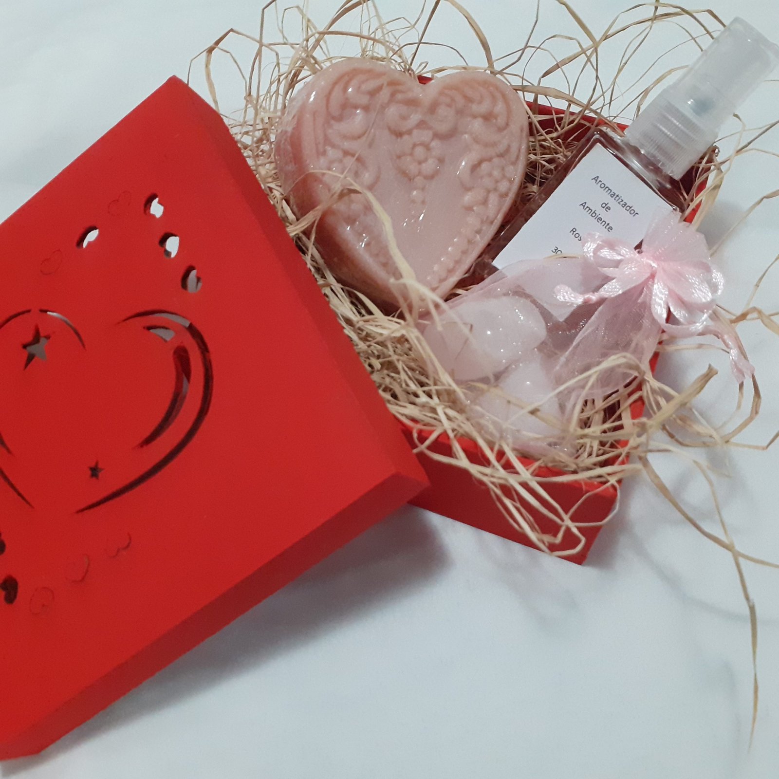 Kit Energético Amor/atratividade Com Cristais