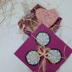 Kit Sabonete Artesanal E Aromatizador Para Atração Afetiva