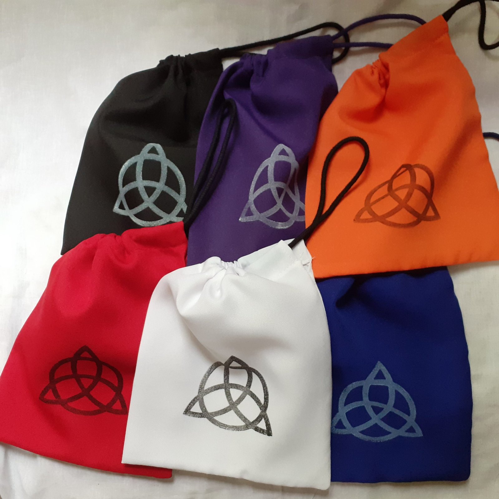 Kit (3 Estojos) P/ Guardar Tarô E Demais Oráculos-triquetra