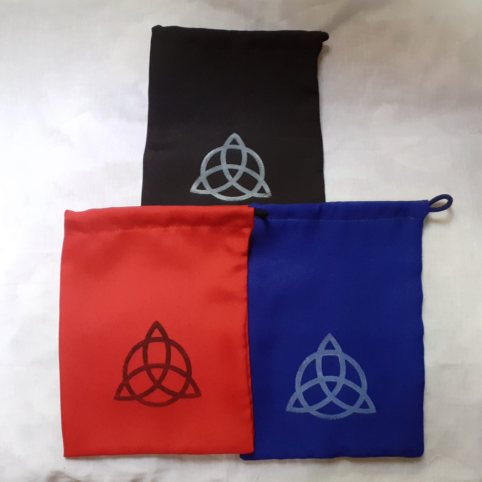 Kit (3 Estojos) P/ Guardar Tarô E Demais Oráculos-triquetra