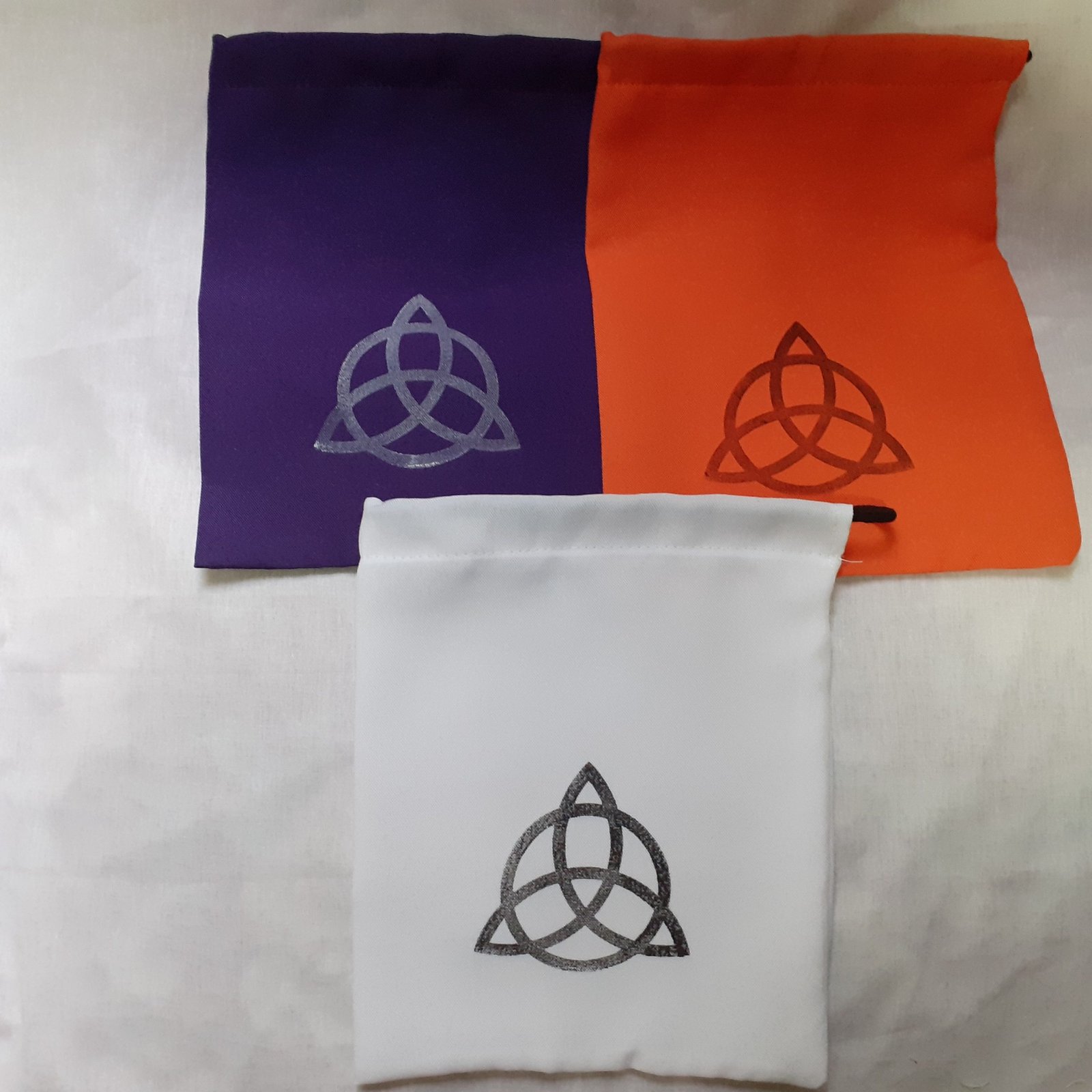 Kit (3 Estojos) P/ Guardar Tarô E Demais Oráculos-triquetra - Imagem 2