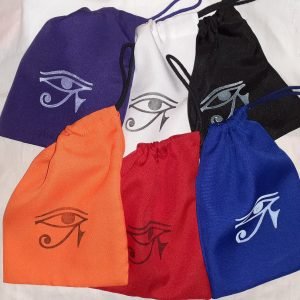 Kit (3 Estojos) Para Guardar Tarô E Oráculos-olho De Hórus