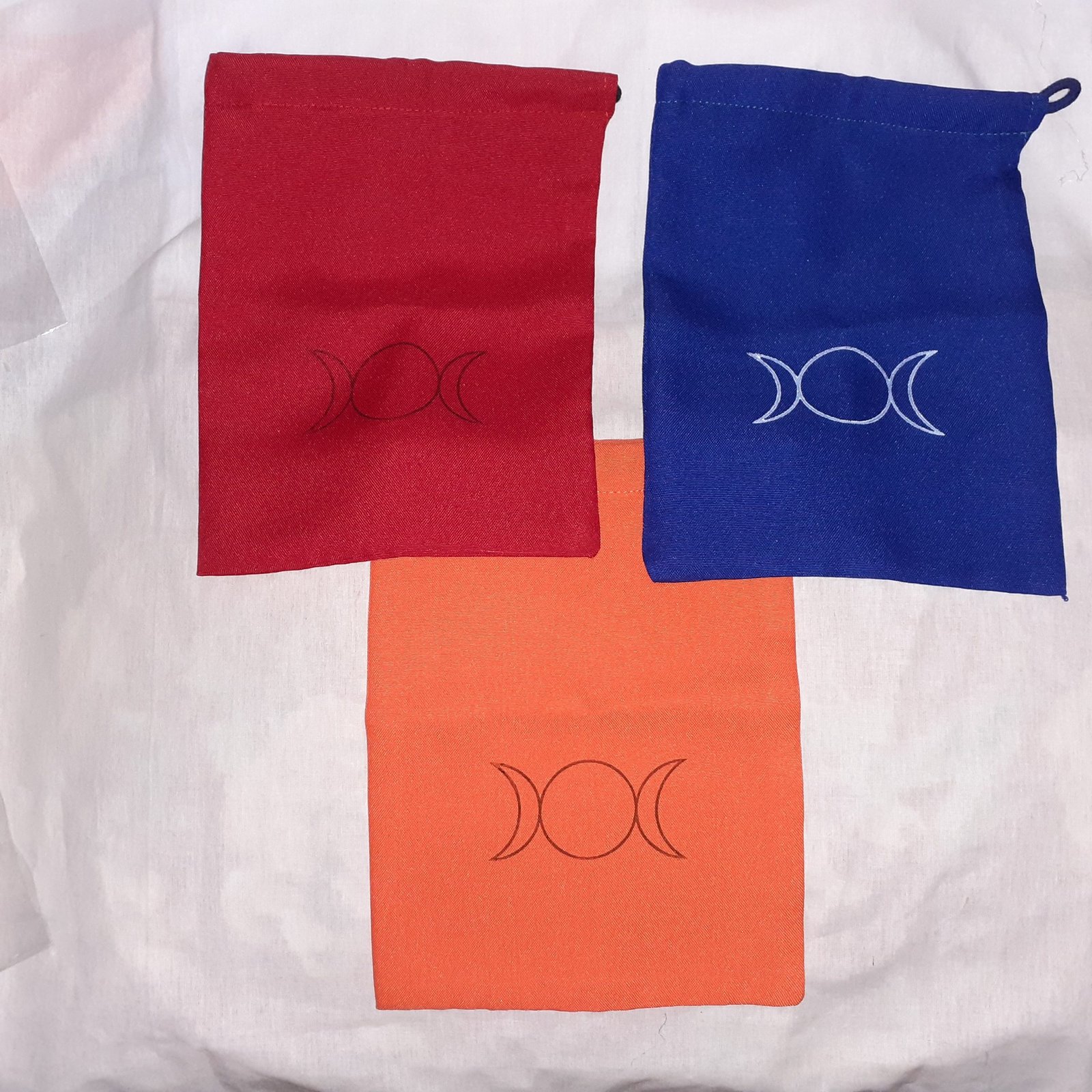 Kit (3 Estojos) Para Guardar Tarô E Demais Oráculos-triluna