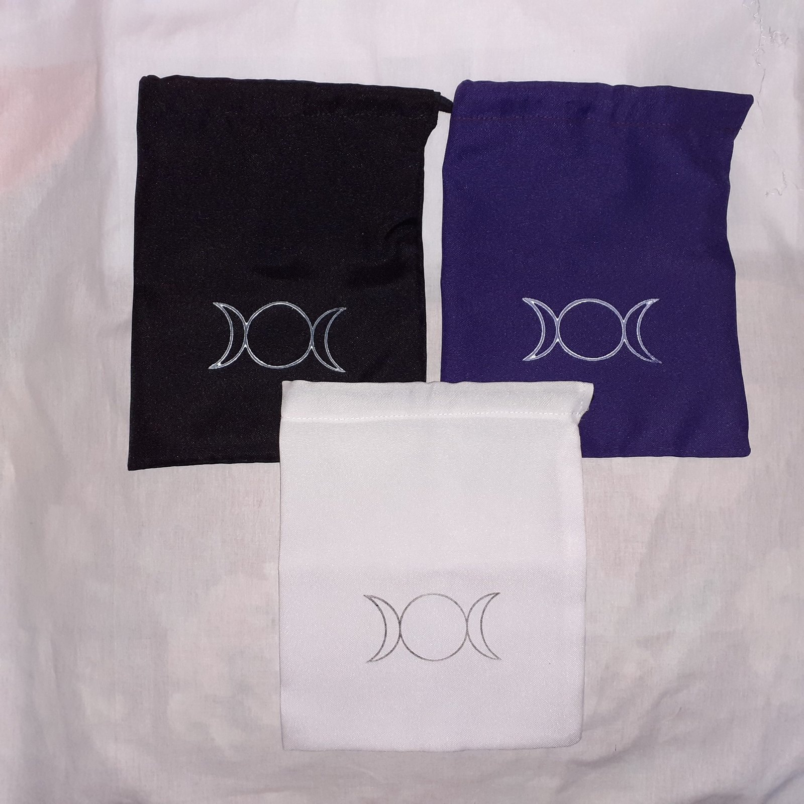 Kit (3 Estojos) Para Guardar Tarô E Demais Oráculos-triluna