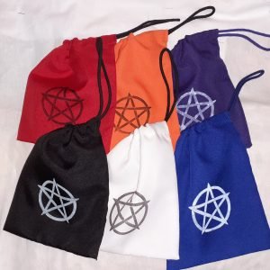 Kit (3 Estojos) Para Guardar Tarô E Oráculos-pentagrama