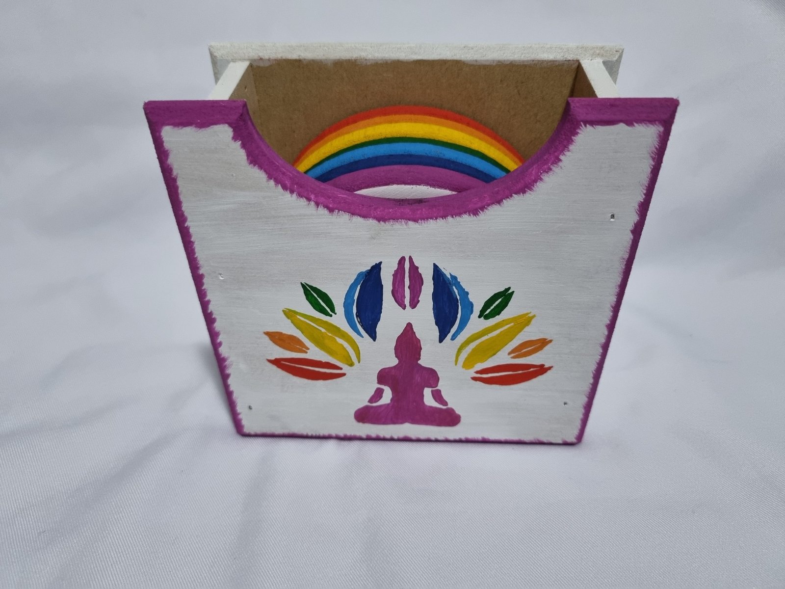 Porta copos zen - sete chakras