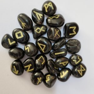 Jogo de Runas em Ônix