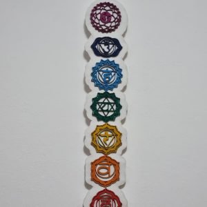 Quadro placa sete chakras